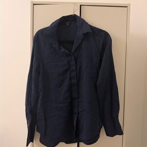 Massimo Dutti Midnight Blue Shirt